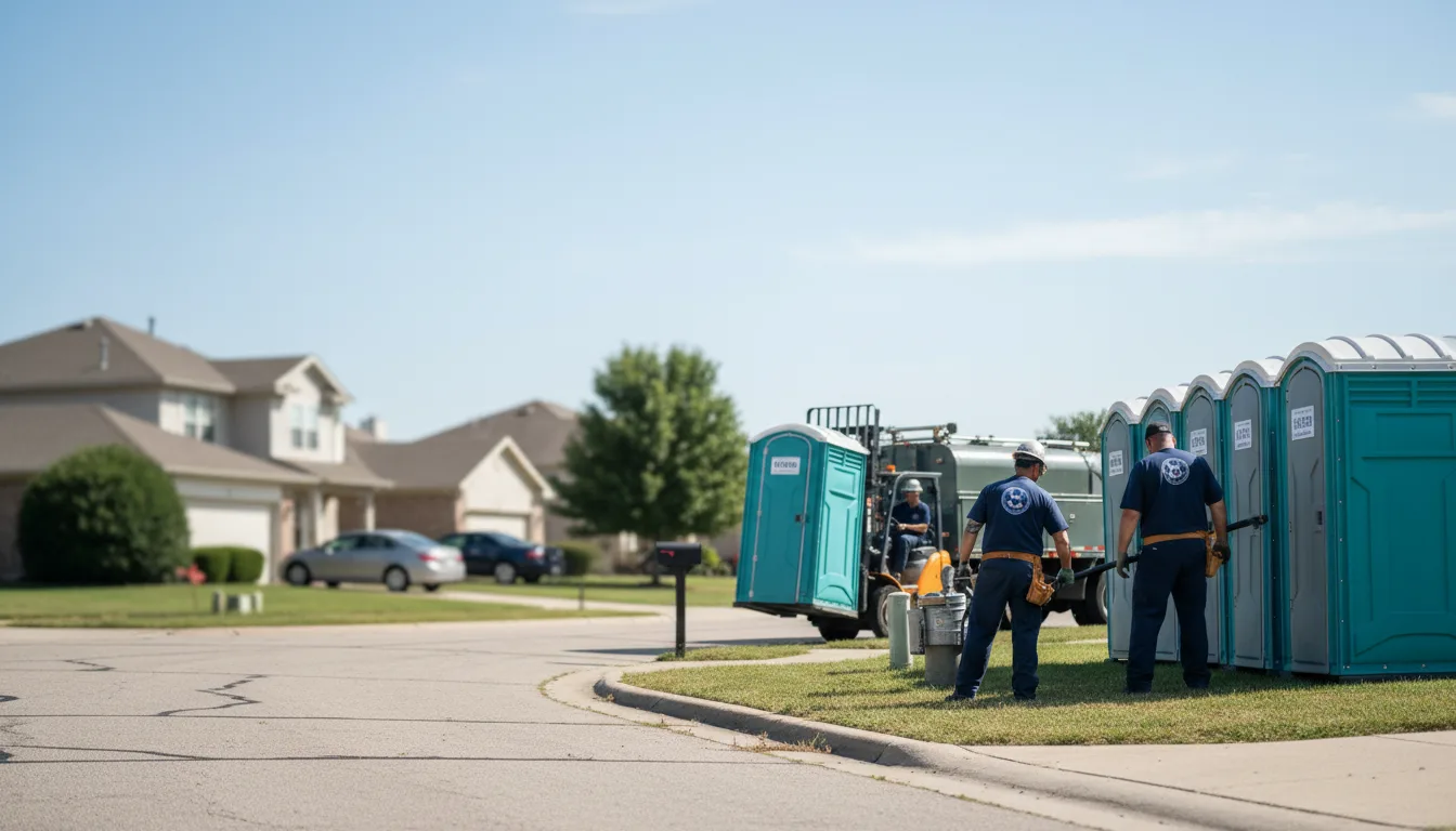 Porta Potty Rental in Hopkins, MO near me
